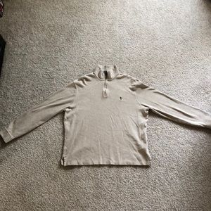 Polo Ralph Lauren L quarter zip sweater.